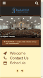 Mobile Screenshot of lakeathensbaptist.com